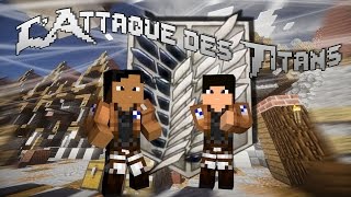 Teaser  Shingeki no Kyojin Attack on Titan MinecraftFRHD [upl. by Ahsimek]