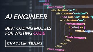 AI Engineer  Use The Best Coding Models To Write Code With ChatLLM [upl. by Wieche]