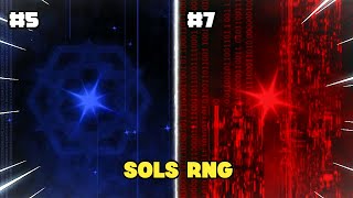 TOP TEN RAREST AURAS IN ERA 9  Sols RNG [upl. by Ayot963]