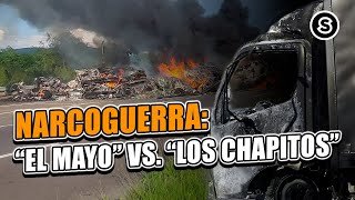 Se enfrentan narcos en Culiacán Sinaloa quotMayizaquot vs quotChapitosquot  Reportaje [upl. by Akimed]