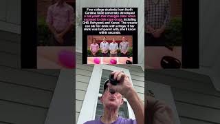 Four College Students Developed A Nail Polish That Changes Colors grandpa [upl. by Sinclare493]