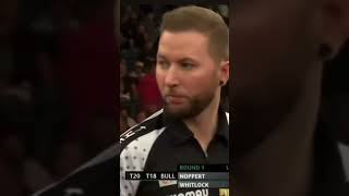 Danny Noppert 164 finish against Simon Whitlock during the 2022 Cazoo Players Championship Finals [upl. by Harrow717]