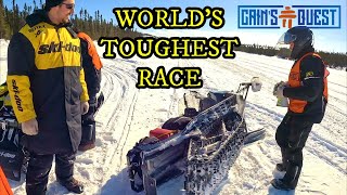 CHASING CAINS QUEST SNOWMOBILE RACERS ACROSS LABRADOR TEAM SUPPORT  A THRILLING SKIDOO ADVENTURE [upl. by Tabor710]