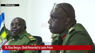 Besigye Hajji Obeid remanded to Luzira Prison over unlawful Possession of FireArms [upl. by Ynffit605]