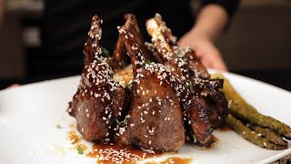 Best ive ever made 😱 Lamb Chops Recipe with AIR FRYER or OVEN  Honey glazed [upl. by Sayce]