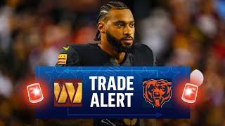 Commanders TRADE Montez Sweat to Bears  CBS Sports [upl. by Arihsak]