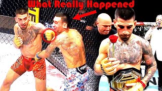 INSANE KNOCKOUT What Really Happened Ilia Topuria vs Max Holloway [upl. by Ardnuasal]