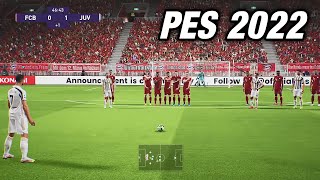 PES 2022 FIRST OFFICIAL NEW GAMEPLAY NEXT GEN [upl. by Zumstein]