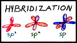 sp3 sp2 and sp Hybridization [upl. by Suoivart789]