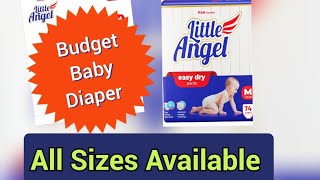 Little Angel Baby Diaper Review Budget Friendly Diaper Good Quality [upl. by Callahan]