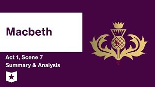 Macbeth by William Shakespeare  Act 1 Scene 7 Summary amp Analysis [upl. by Derwin]