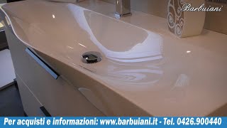 Mobile stretto per il bagno linea Arbi [upl. by Ellenid]