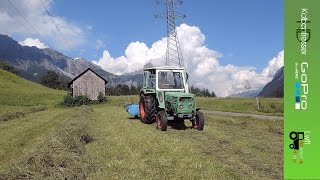 Deutz D 45 06 mit einem Vogel amp Noot Heublitz FullHDGoPro [upl. by Avery]