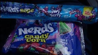 【アメリカのお菓子】ナーズ シリーズ ナーズロープ ベリーベリーampナーズ キャンディーコーン [upl. by Cowey]