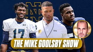 The Mike Goolsby Show Notre Dame recruiting breakdown reacting to recent news Jaylen Sneed more [upl. by Althea193]