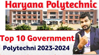 top 10 polytechnic colleges in haryana 202324  Best govt polytechnic in haryana HSTES [upl. by Frum232]