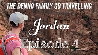 Petra The Treasury The High Place of Sacrifice  Jordan Episode 4  The Denno Family Travel Vlog [upl. by Beltran995]