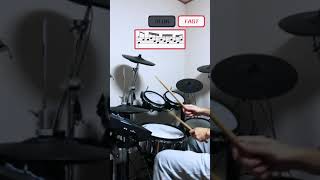 Drum Fill 15  LRK Rhythmic Fill with Snare and Floor Tom [upl. by Selinda]