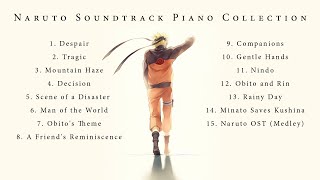 Naruto Saddest Soundtracks Piano Collection  50 Minutes of Sad and Beautiful Piano Music [upl. by Grounds]