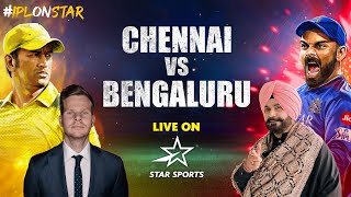 TATA IPL Live on Star Sports CSKvsRCB MidInnings [upl. by Gollin]