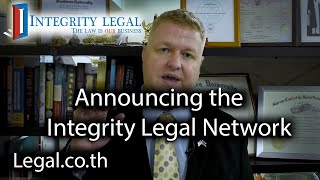 Announcing The Integrity Legal Network [upl. by Arat]