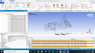 FSAE Torsional Stiffness Simulation in ANSYS  Part 3 [upl. by Eicul360]