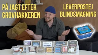 Leverpostej blindsmagning  14 forskellige [upl. by Neivad]