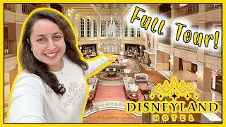 DISNEYLAND HOTEL in Paris 👑 FULL TOUR Lobby Shop Restaurants amp MORE  Disneyland Paris 2024 [upl. by Adore576]