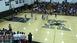 Xavier High School vs Southington Mens Varsity Basketball [upl. by Ainyt558]