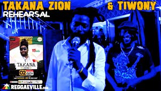 Takana Zion amp Tiwony  Rehearsals in Conakry Guinea September 30 2022 [upl. by Raveaux]