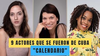 9 ACTORES de la serie CALENDARIO que ya NO ESTAN en CUBA [upl. by Arutnev790]