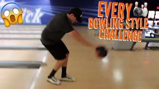 Every Bowling Style Challenge [upl. by Coriss]