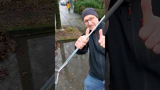 S0271 Unclogging a storm drain after rain in Germany shorts [upl. by Vigor]