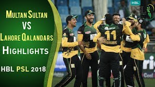 Full Highlights  Multan Sultans Vs Lahore Qalandars  23 February  Match 3  HBL PSL 2018  PSL [upl. by Roux71]