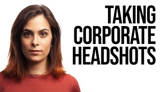 How to Shoot Corporate Headshot Photography [upl. by Allyce]