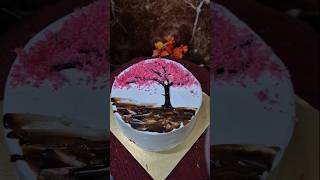 Simple designer cake shortsfeed cake cakedecoration cakedesign [upl. by Martelle]