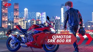 Experience outstanding riding performance with the QJMOTOR SRK 800 RR [upl. by Eriam]