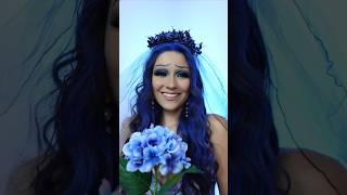 El cadáver de la novia si estuviera “viva” 👰🏻‍♀️ makeup halloweencostume halloween [upl. by Jannel353]