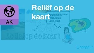 Aardrijkskunde  Reliëf op de kaart [upl. by Reaht]