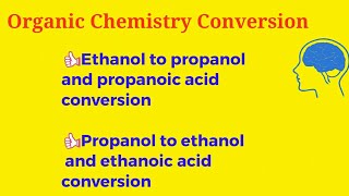 Convert Propanoic Acid into Ethanoic Acid chemistry study [upl. by Eat]