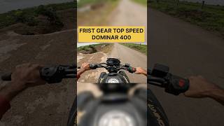 dominar 400 top speed 1st gear trending shortsfeed sorts dominar400 [upl. by Teplica833]