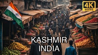 🇮🇳 Kashmir India STUNNING Walking Tour in 4K 60FPS [upl. by Iadahs221]