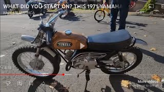 WHAT DID YOU START ON THIS 1971 YAMAHA JT60 IS A TIME MACHINE FOR MANY [upl. by Aciruam]