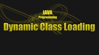 Dynamic Class Loading in Java  Java ClassLoader and Class forName example [upl. by Carma280]