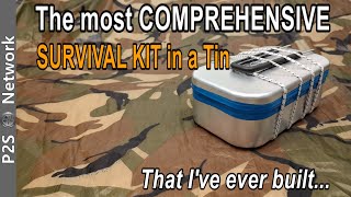 The most COMPREHENSIVE SURVIVAL KIT in a TIN I have ever built [upl. by Bandler]