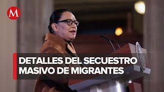 Secuestradores pidieron dinero a familiares de migrantes y en algunos casos se pagó SSPC [upl. by Lenad]