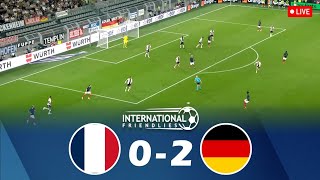 FRANCE vs GERMANY  2024 International Friendly  Full Match [upl. by Neema]