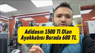 Sıfır Gümrük Malları  600 Liraya Adidas Aldık [upl. by Banna555]