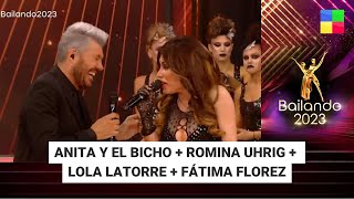 Anita y El Bicho  Romina Uhrig  Fátima Florez  Bailando2023  Programa completo 311023 [upl. by Ydnil568]