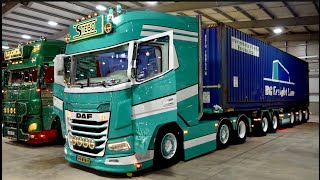 DAF XG CUSTOMIZED  DRIFTER Style TRUCK Show 2023  How Clean is Your Truck [upl. by Niwhsa]